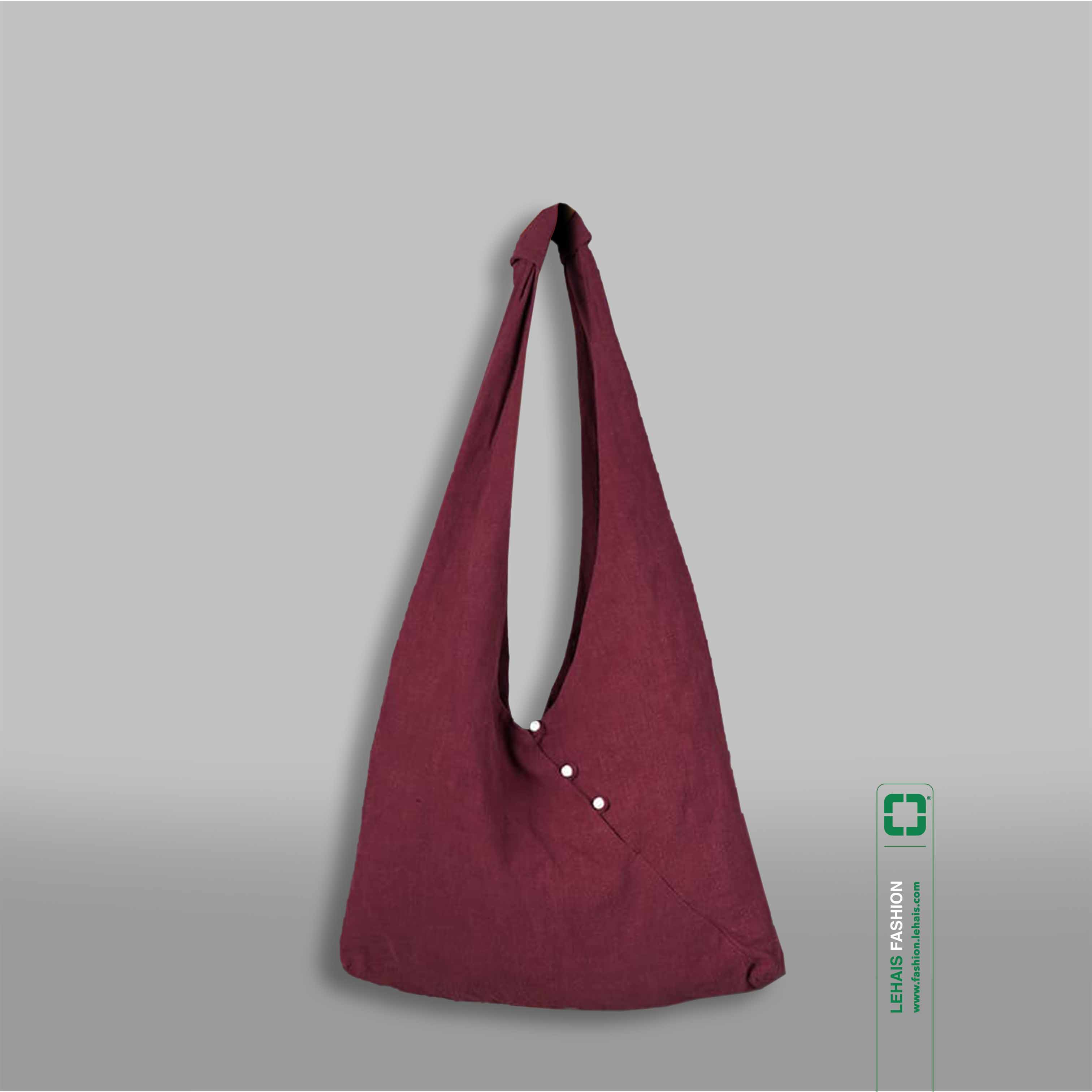 Tear-shaped canvas crossbody bag - T4LHFA