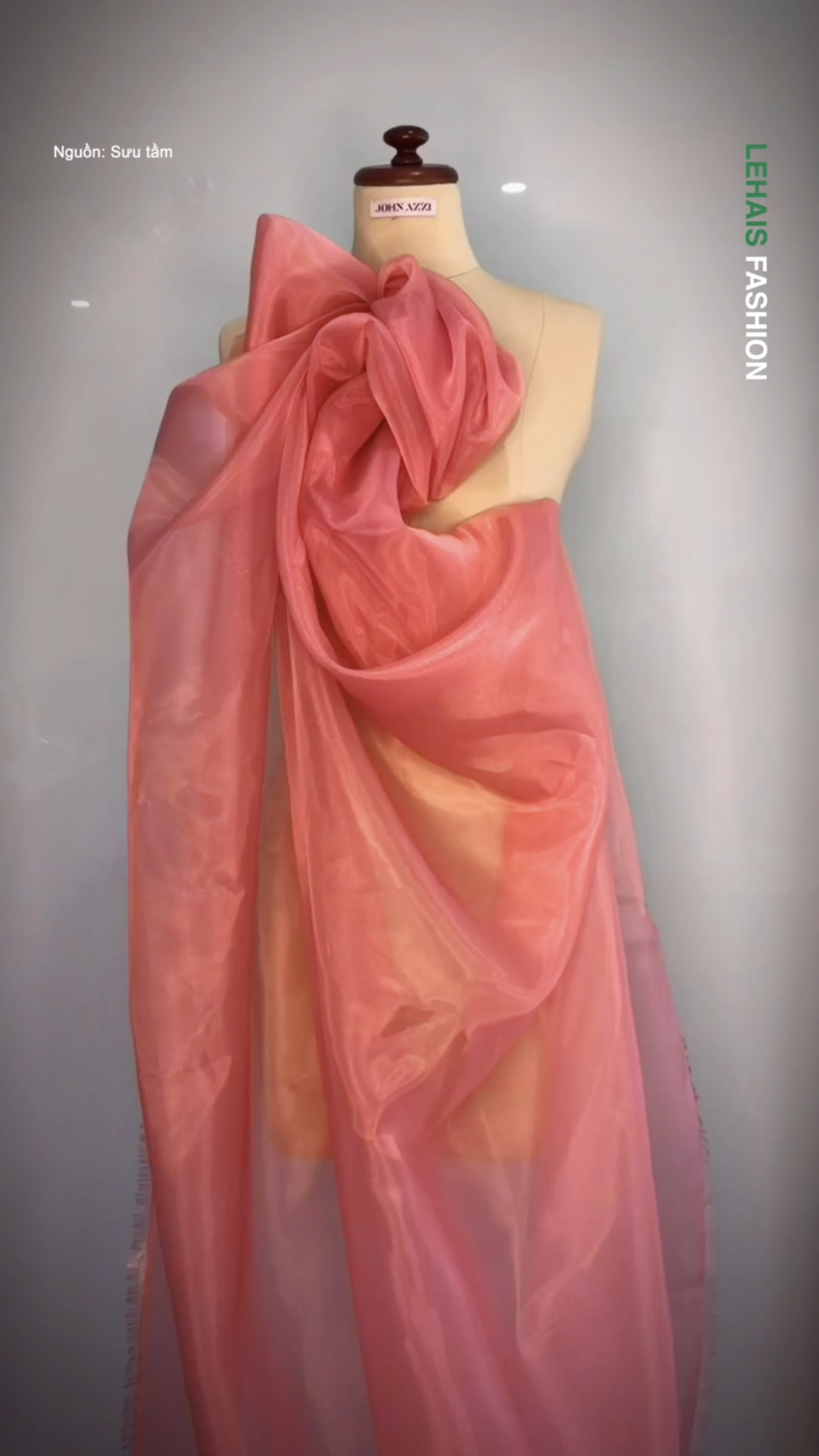Thiết kế chiếc váy màu hồng cực đáng yêu 1
